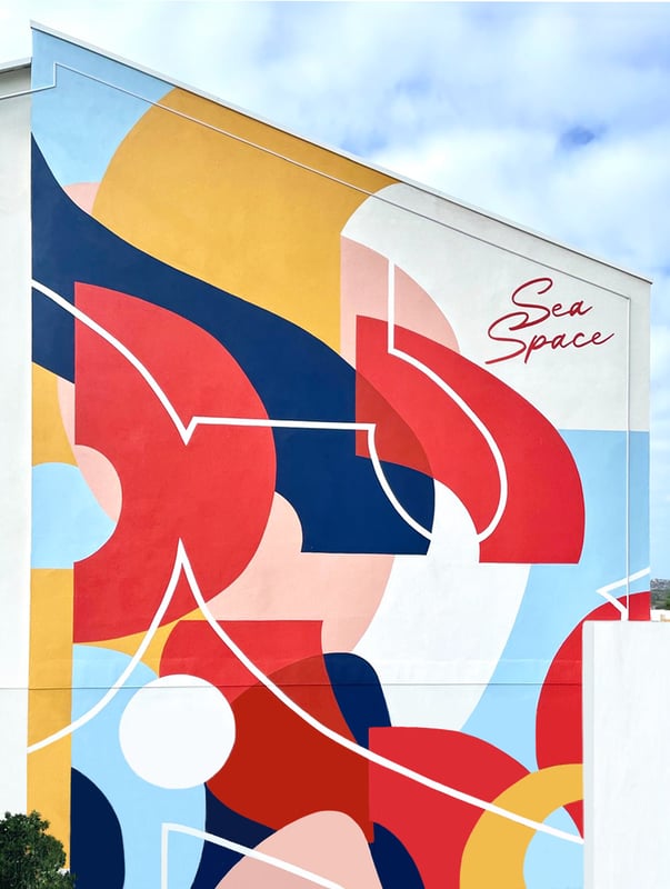 SeaSpace mural - credit Amie Scott SeaSpace mural - credit Amie Scott