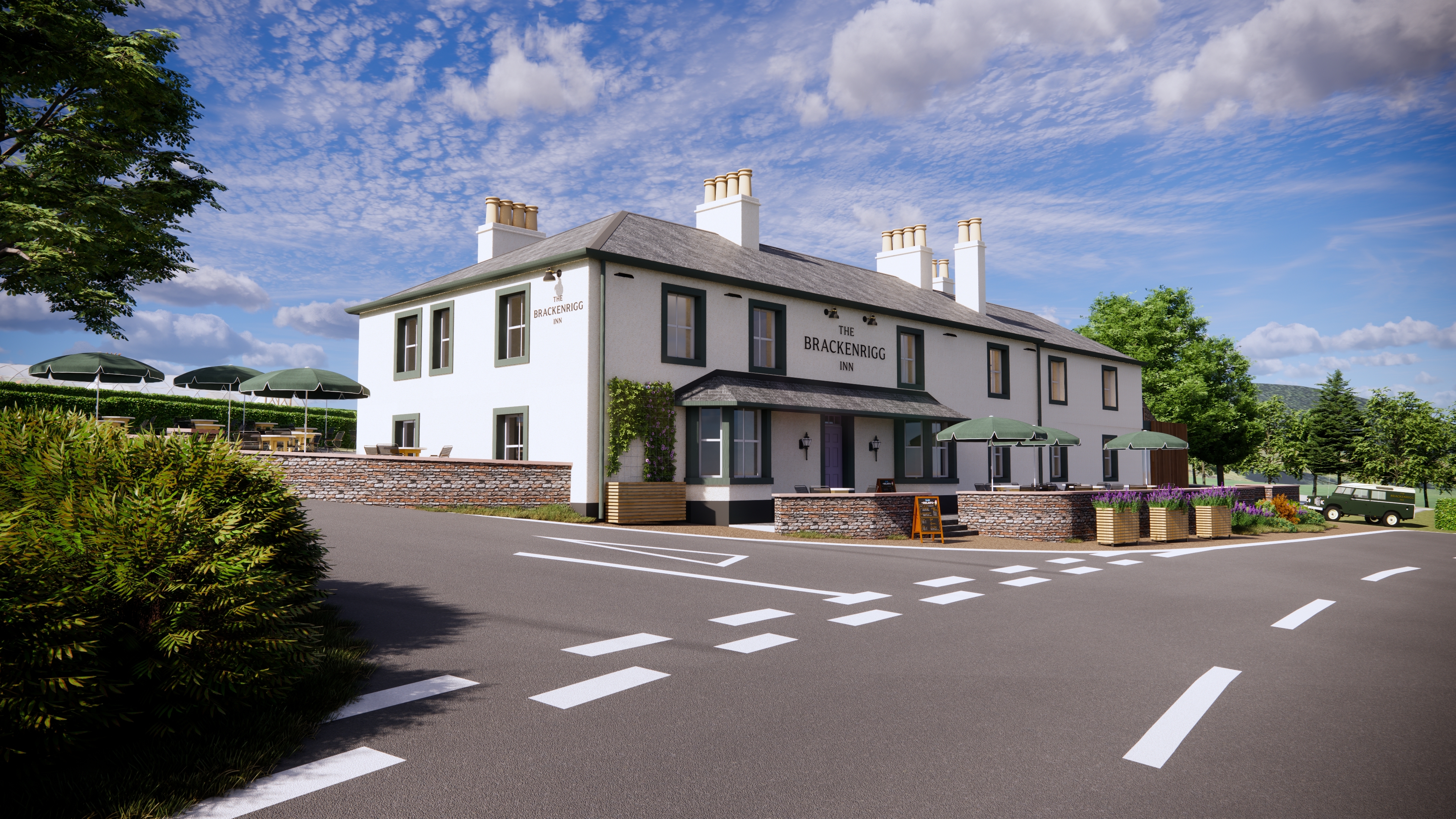 Brackenrigg Inn Frontage View V2 Brackenrigg Inn Frontage View V2